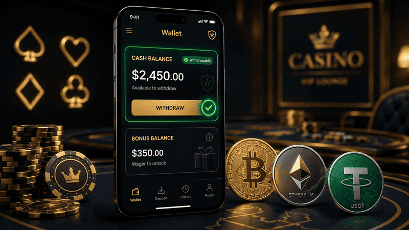 Top 17 Singapore Crypto Casino Sites With Legit Withdrawal cash balance vs bonus balance