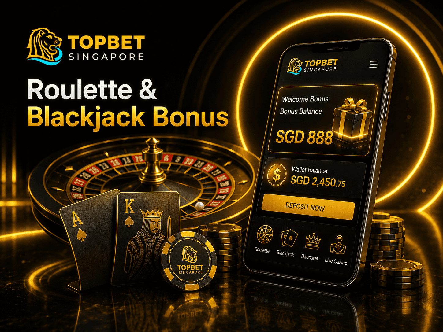 Top 13 Live Casino Bonuses in Singapore Comparison Review roulette and blackjack bonus sg